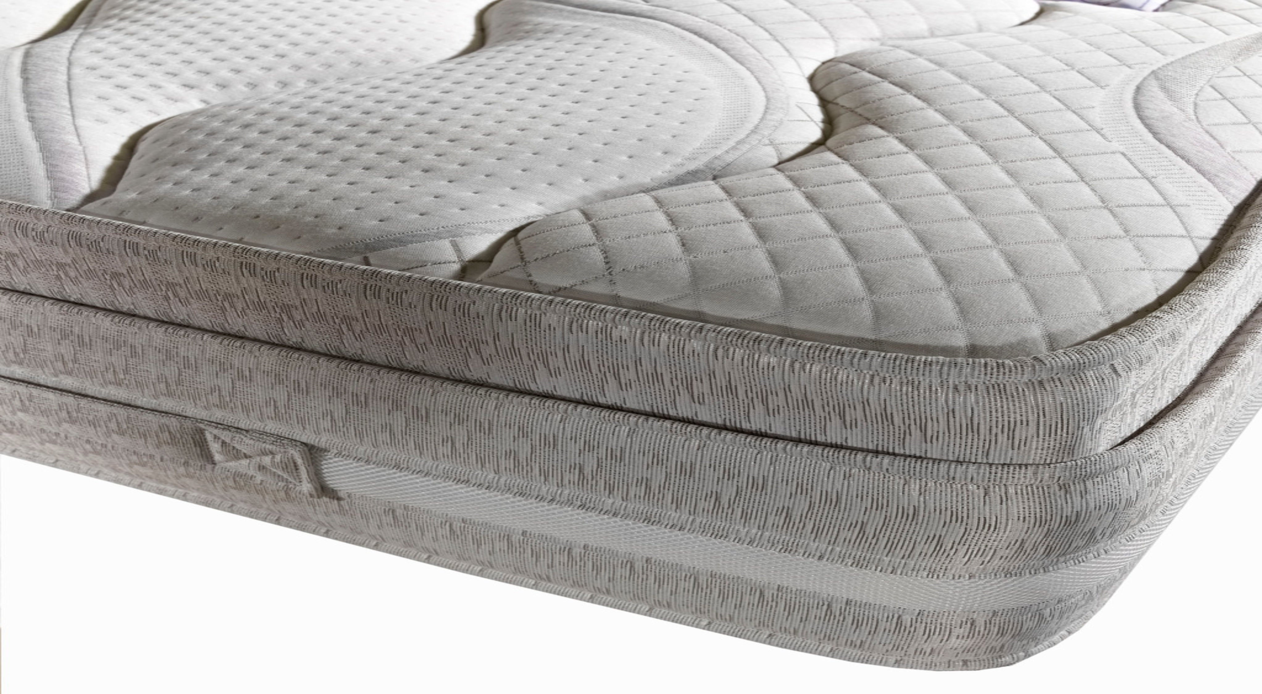 Prague Luxury Open Coil Spring Cushion Top Orthopaedic Backcare Mattress