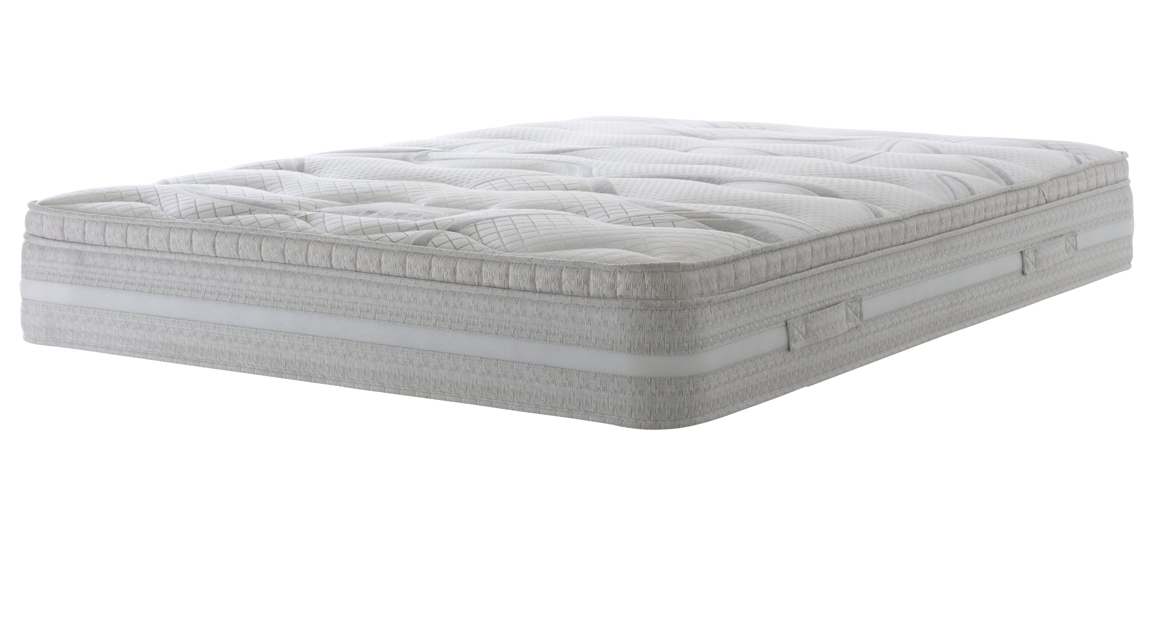 Prague Luxury Open Coil Spring Cushion Top Orthopaedic Backcare Mattress