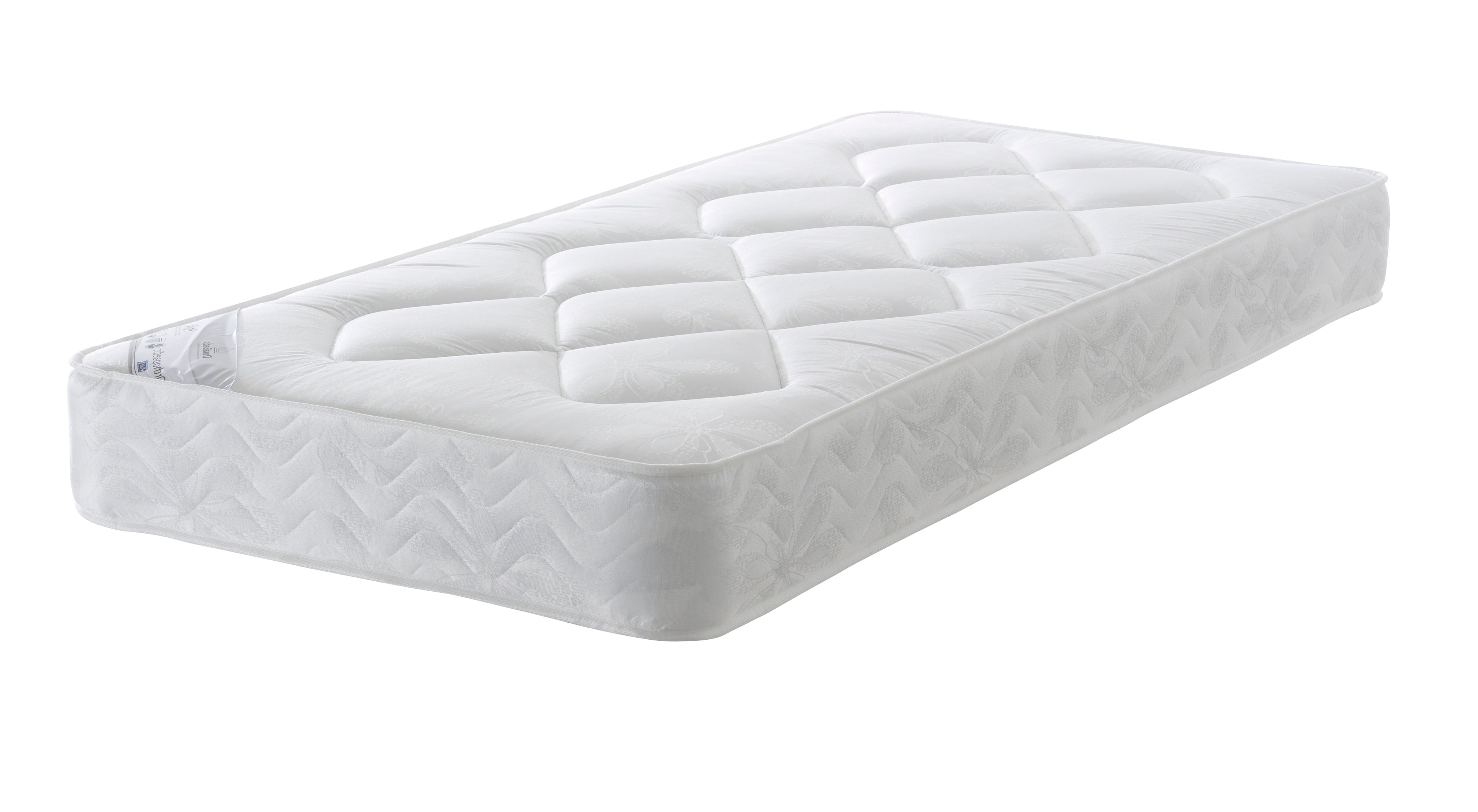 Chesterfield Middle Curve Wing Headboard with Frame Bed Base Set - Footend
