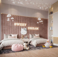 Vertical Wall Panels Bespoke Wall Mounted Headboard